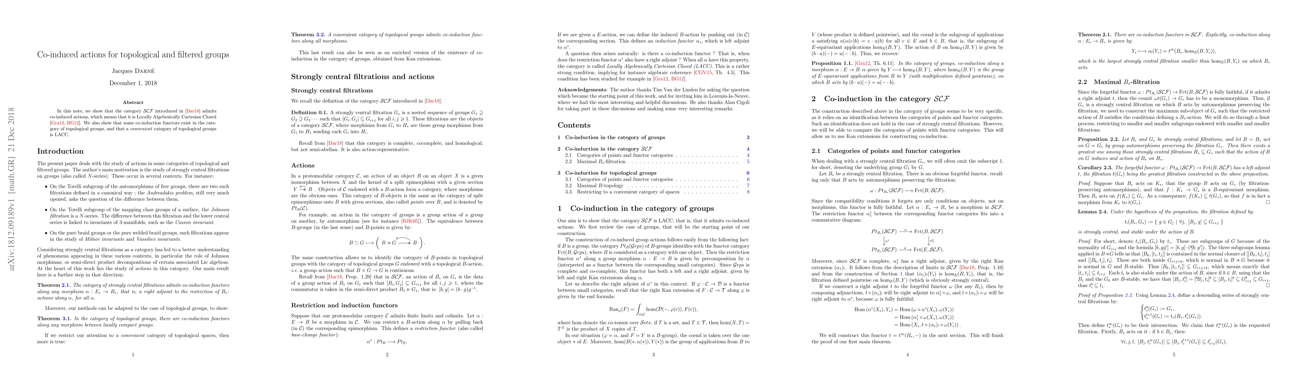 Thumbnail for Co-induced actions for topological and filtered groups