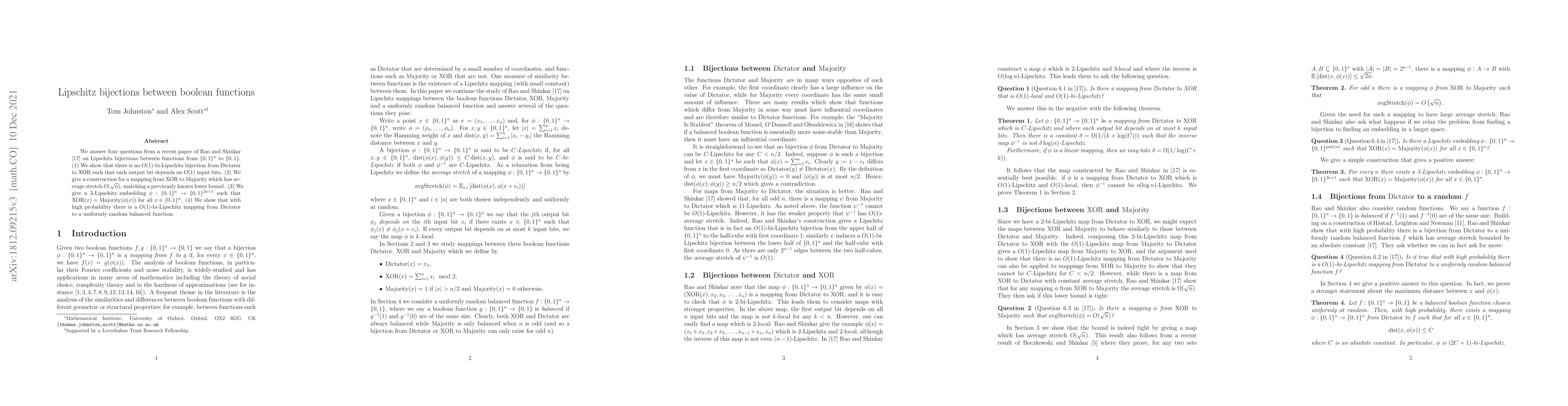 Thumbnail for Lipschitz bijections between boolean functions