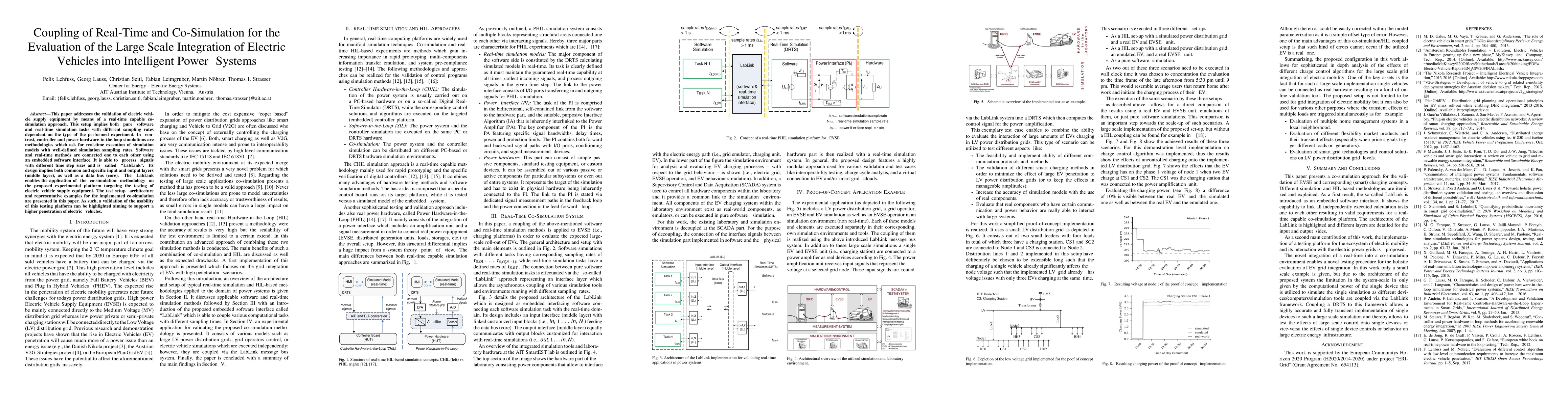 Thumbnail for Coupling of Real-Time and Co-Simulation for the Evaluation of the Large
  Scale Integration of Electric Vehicles into Intelligent Power Systems