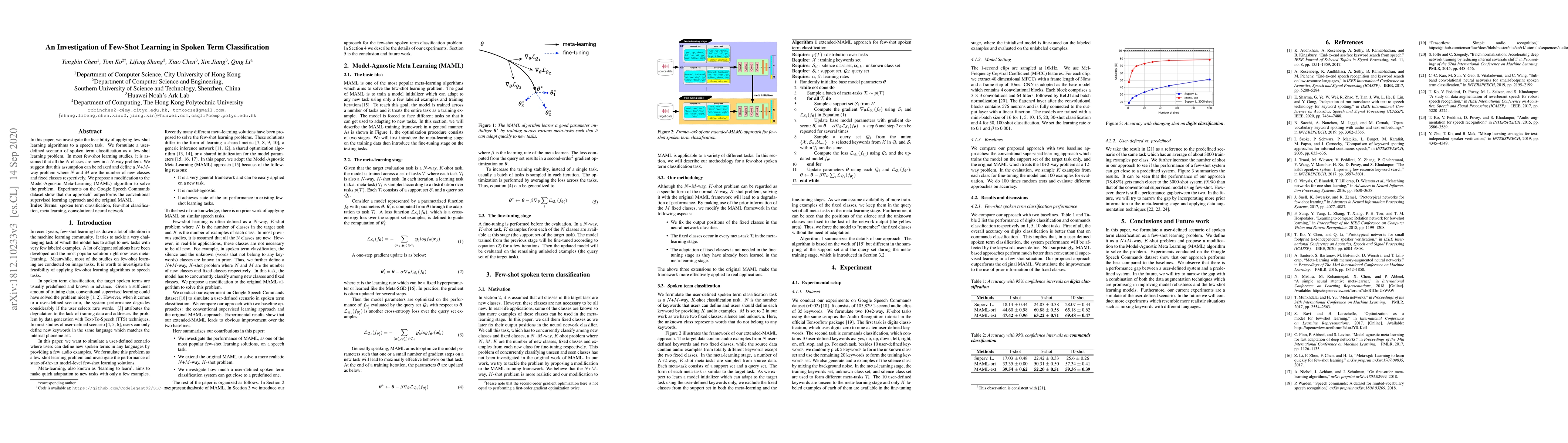 Thumbnail for An Investigation of Few-Shot Learning in Spoken Term Classification