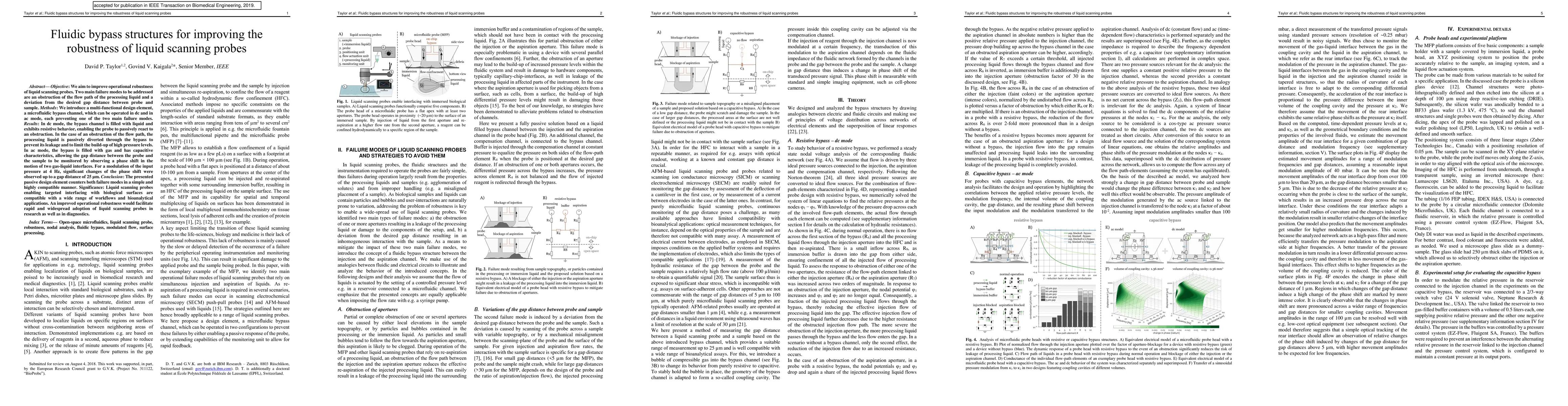 Thumbnail for Fluidic bypass structures for improving the robustness of liquid
  scanning probes