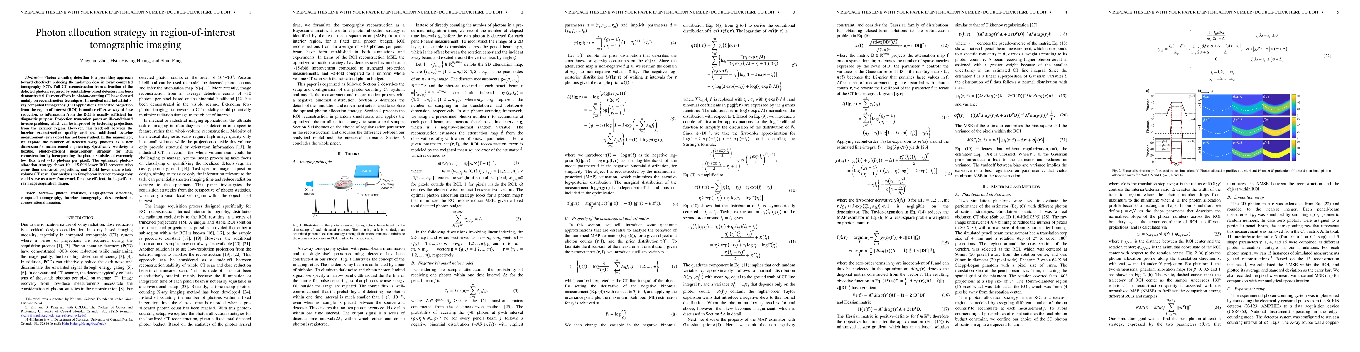 Thumbnail for Photon allocation strategy in region-of-interest tomographic imaging