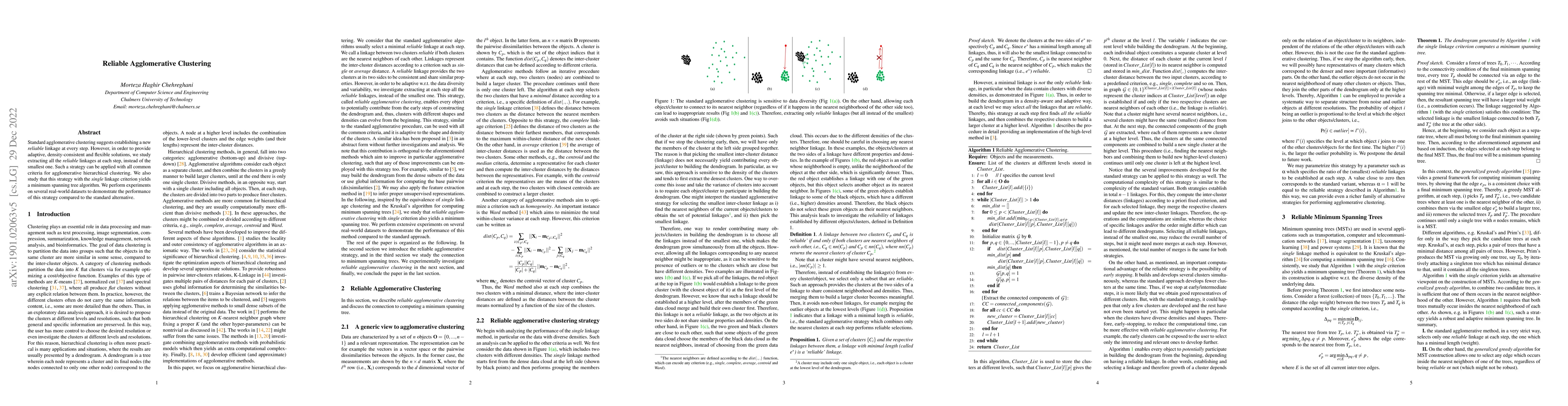 Thumbnail for Reliable Agglomerative Clustering