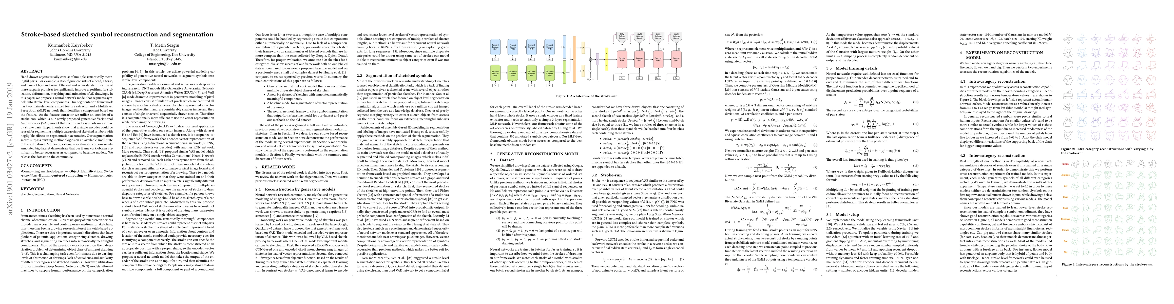 Thumbnail for Stroke-based sketched symbol reconstruction and segmentation