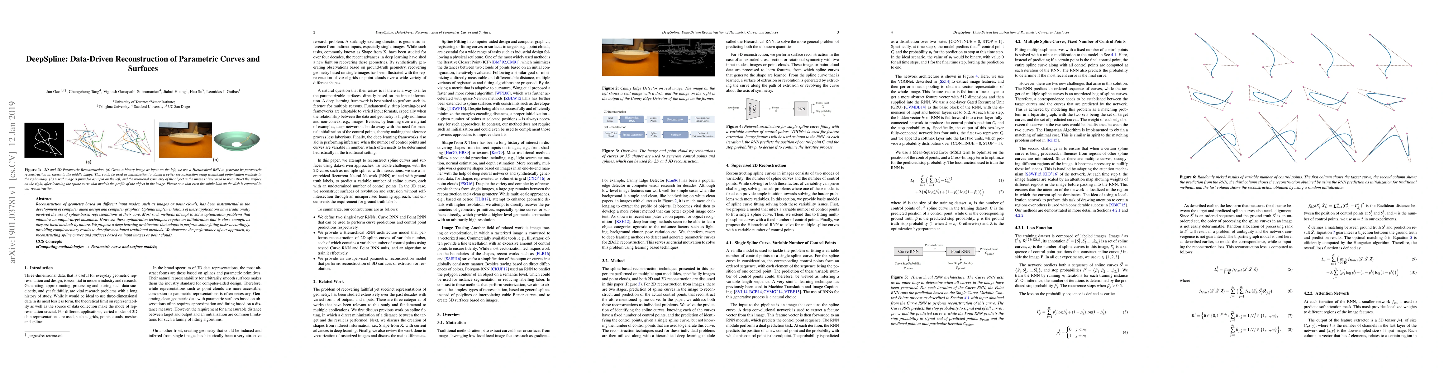 Thumbnail for DeepSpline: Data-Driven Reconstruction of Parametric Curves and Surfaces