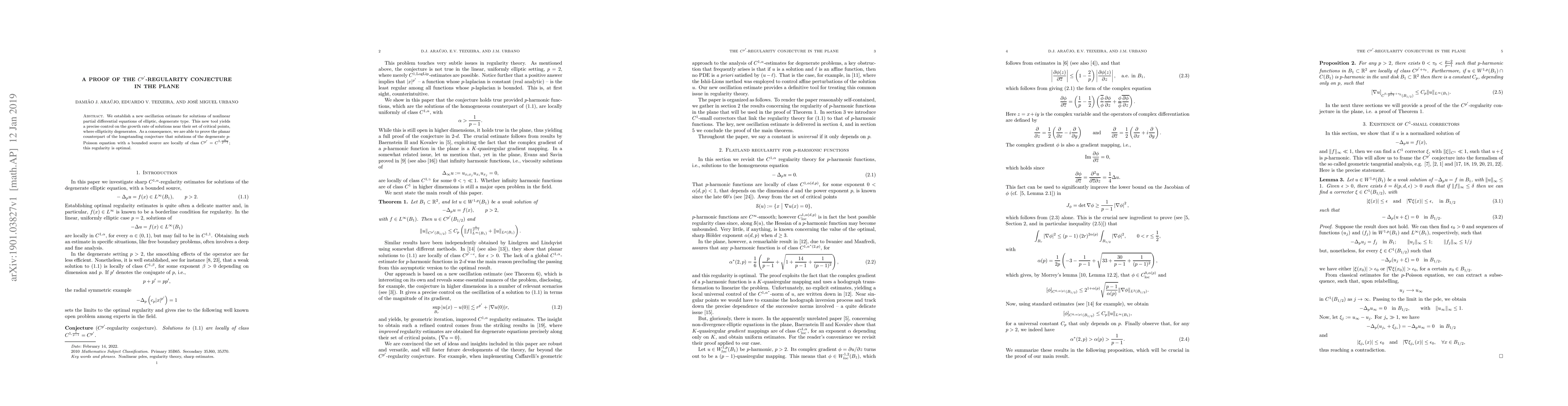 Thumbnail for A proof of the $C^{p^\prime}$-regularity conjecture in the plane