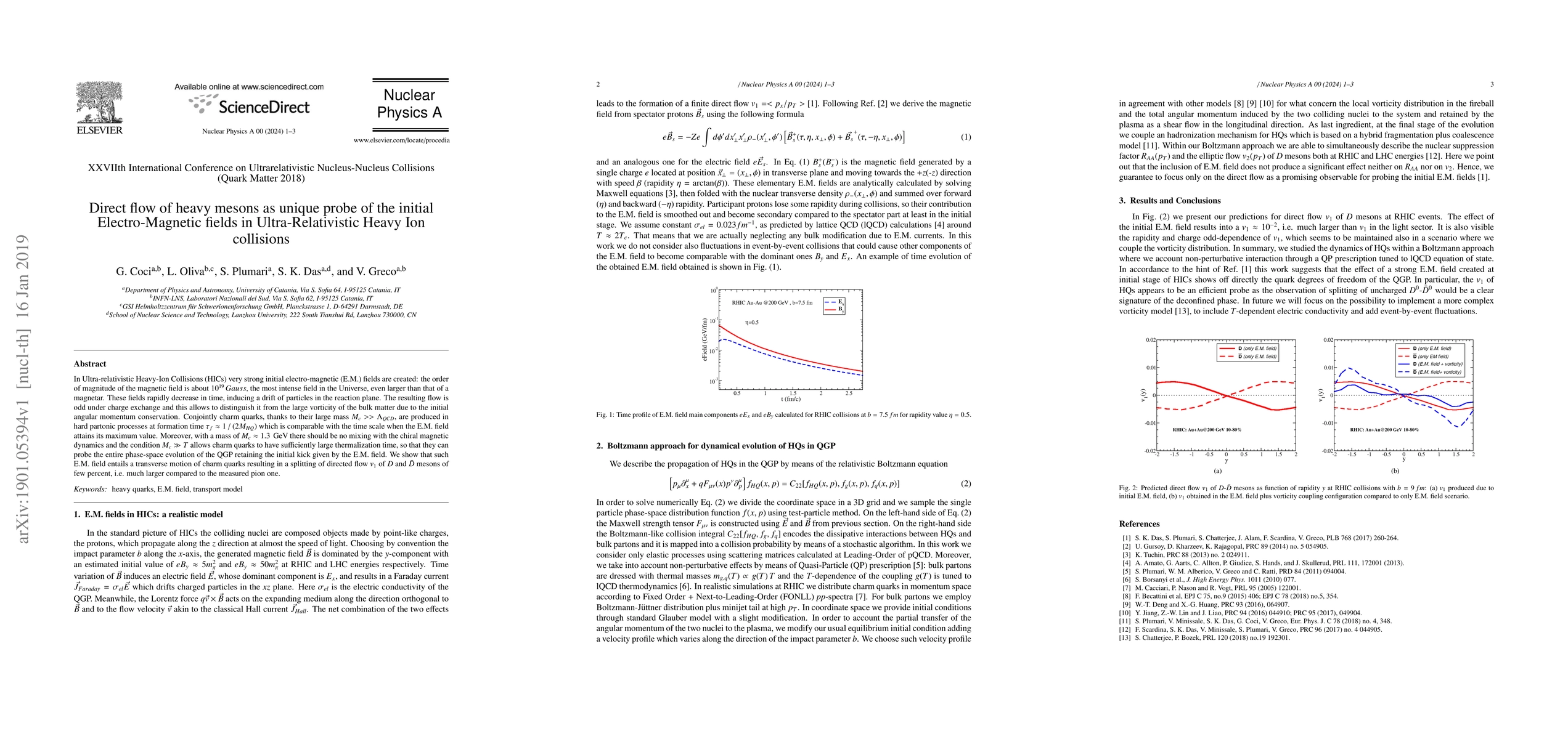 Thumbnail for Direct flow of heavy mesons as unique probe of the initial
  Electro-Magnetic fields in Ultra-Relativistic Heavy Ion collisions