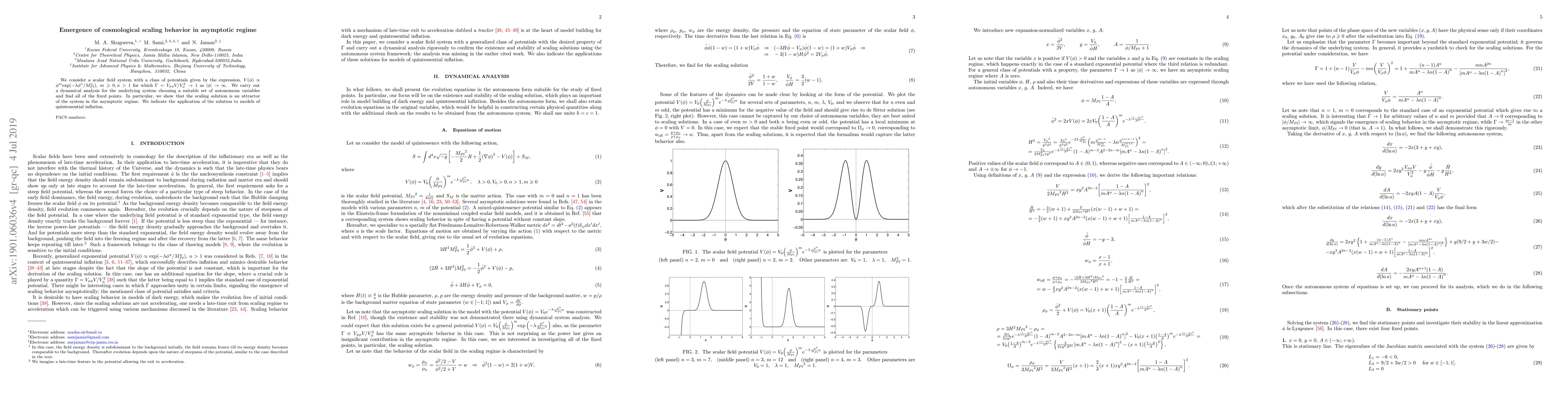 Thumbnail for Emergence of cosmological scaling behavior in asymptotic regime
