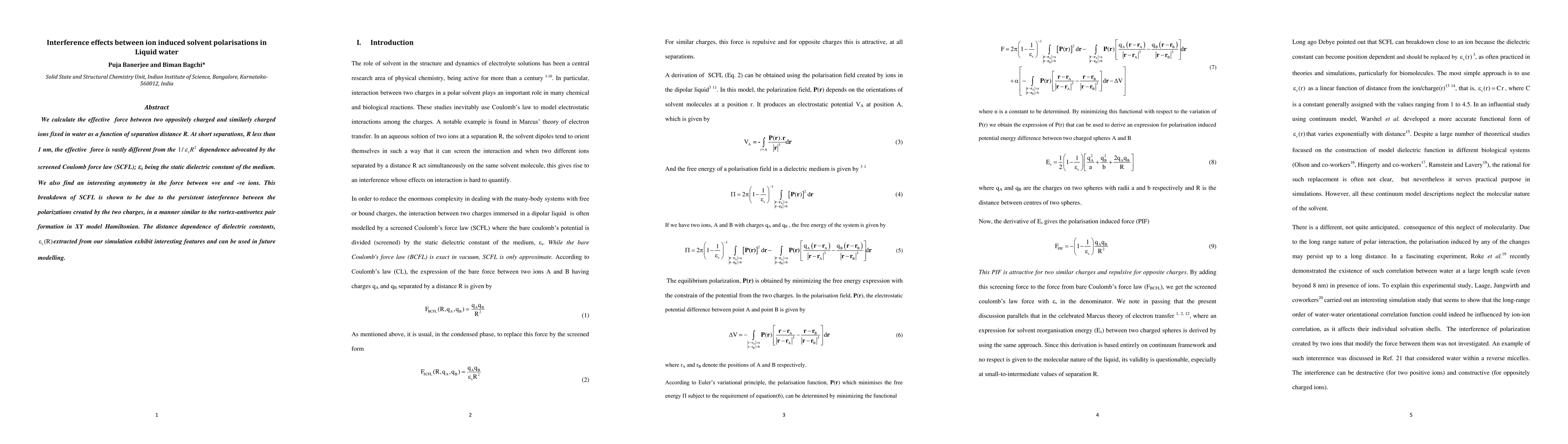 Thumbnail for Interference effects between ion induced solvent polarisations in Liquid
  water