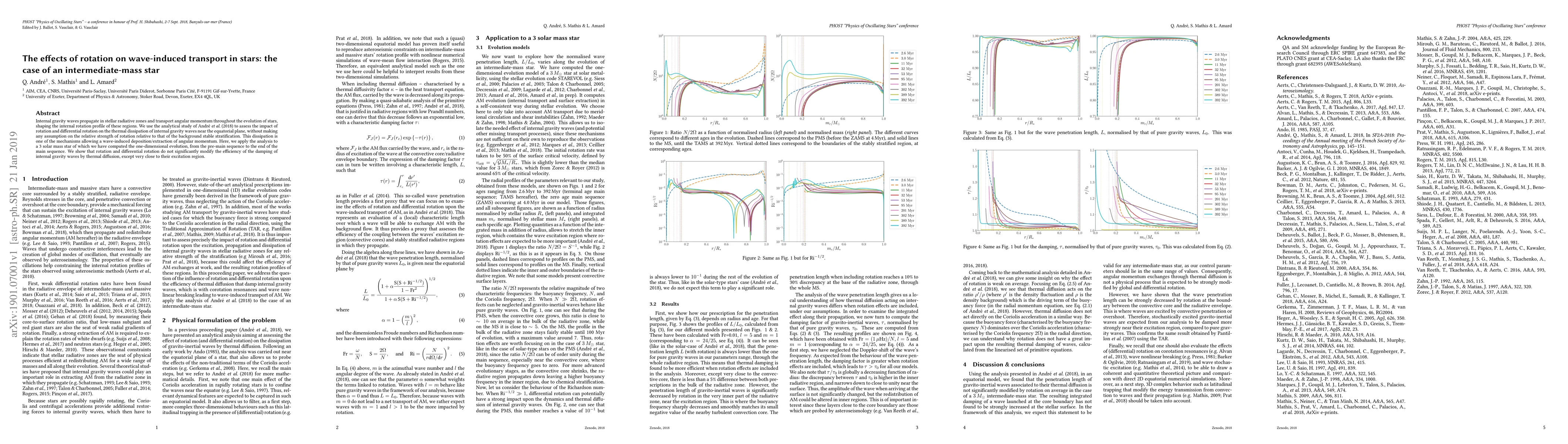 Thumbnail for The effects of rotation on wave-induced transport in stars: the case of
  an intermediate-mass star