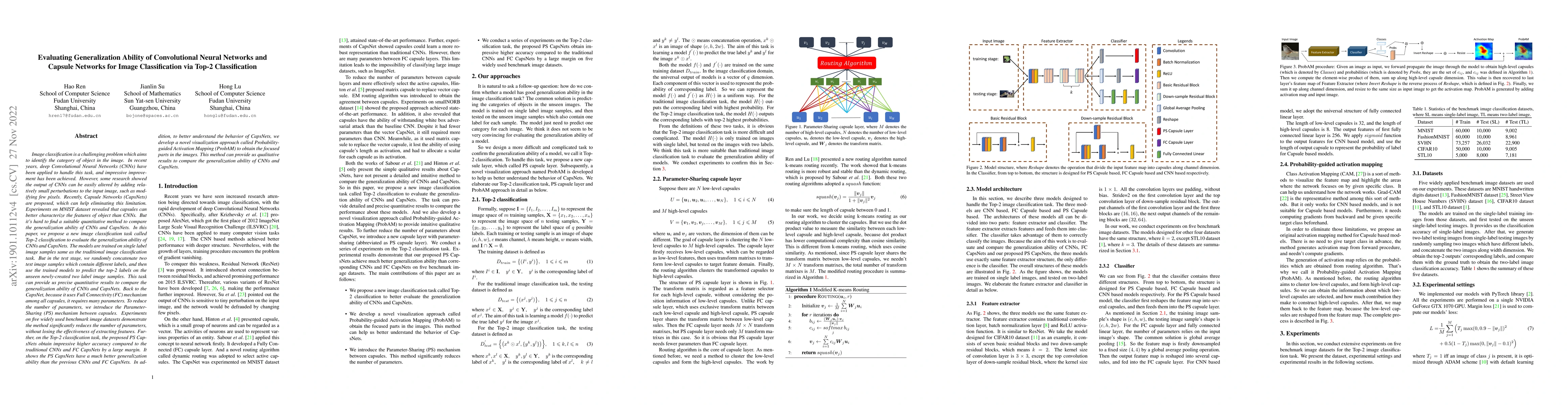 Thumbnail for Evaluating Generalization Ability of Convolutional Neural Networks and
  Capsule Networks for Image Classification via Top-2 Classification