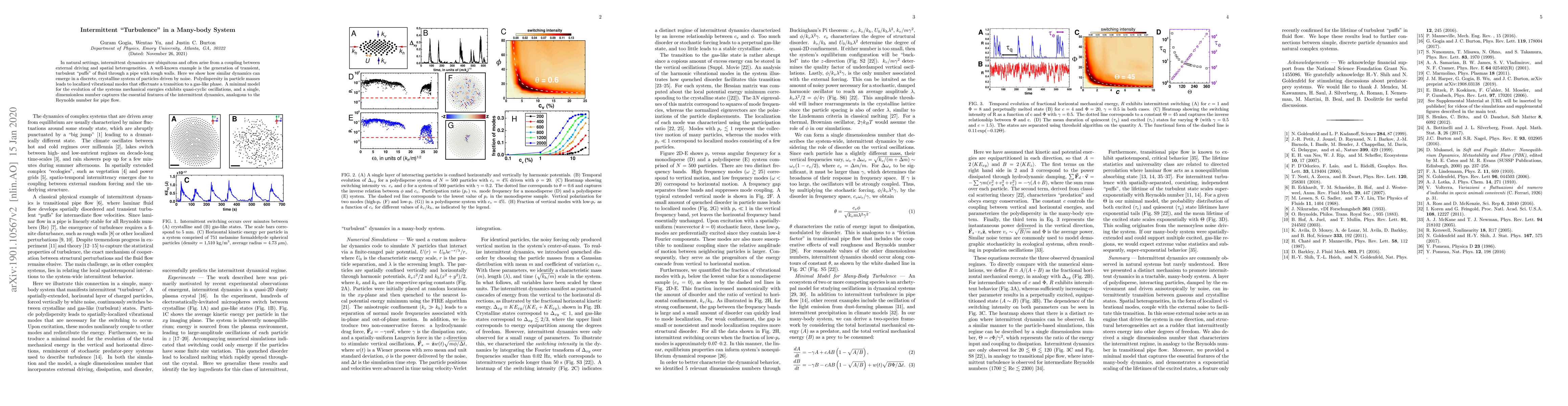 Thumbnail for Intermittent "Turbulence" in a Many-body System