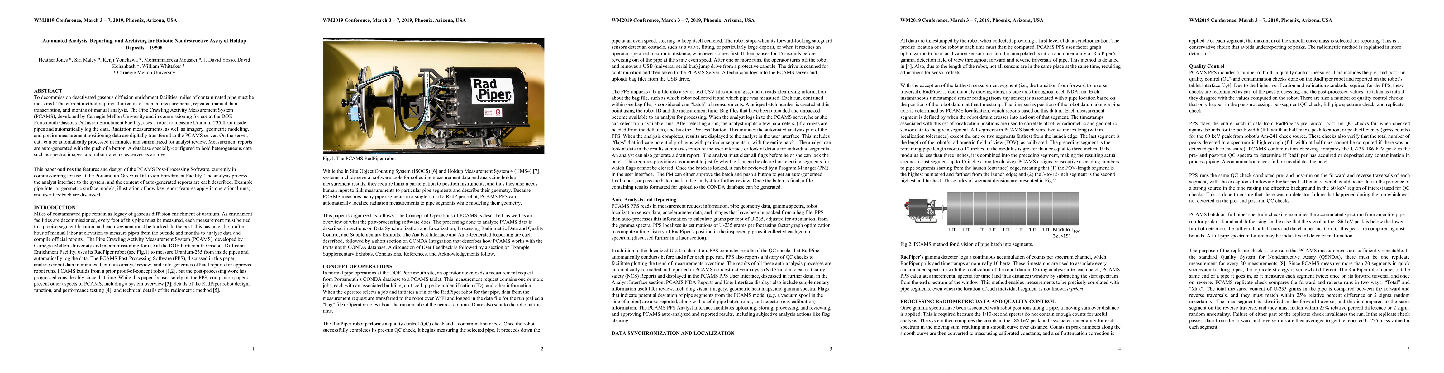 Thumbnail for Automated Analysis, Reporting, and Archiving for Robotic Nondestructive
  Assay of Holdup Deposits
