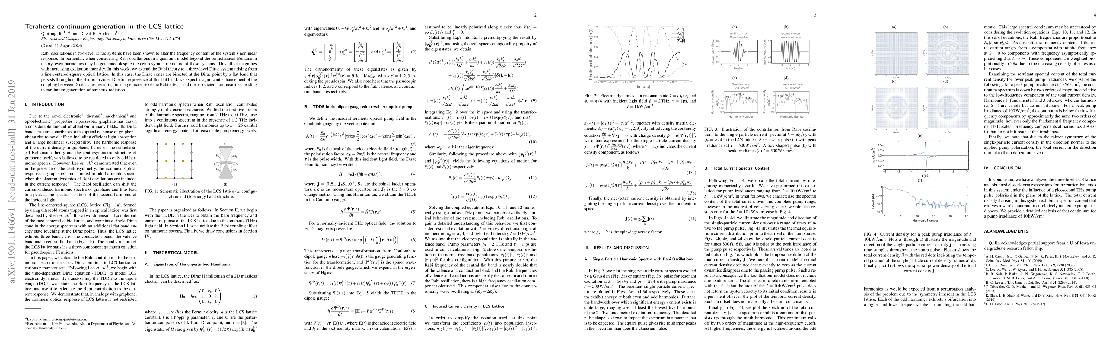 Thumbnail for Terahertz continuum generation in the LCS lattice