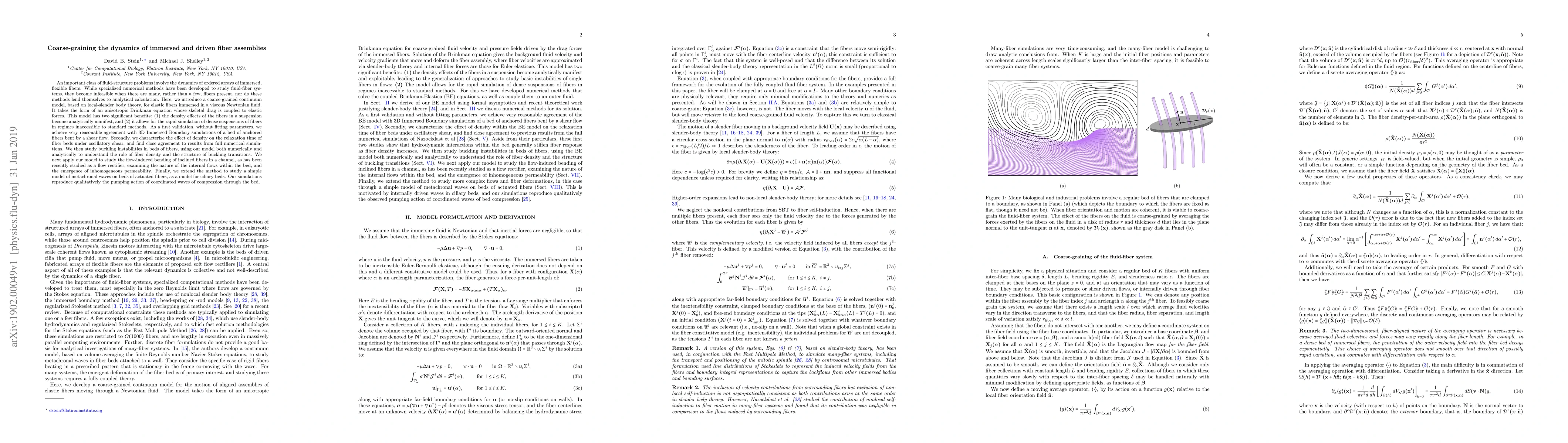 Thumbnail for Coarse-graining the dynamics of immersed and driven fiber assemblies