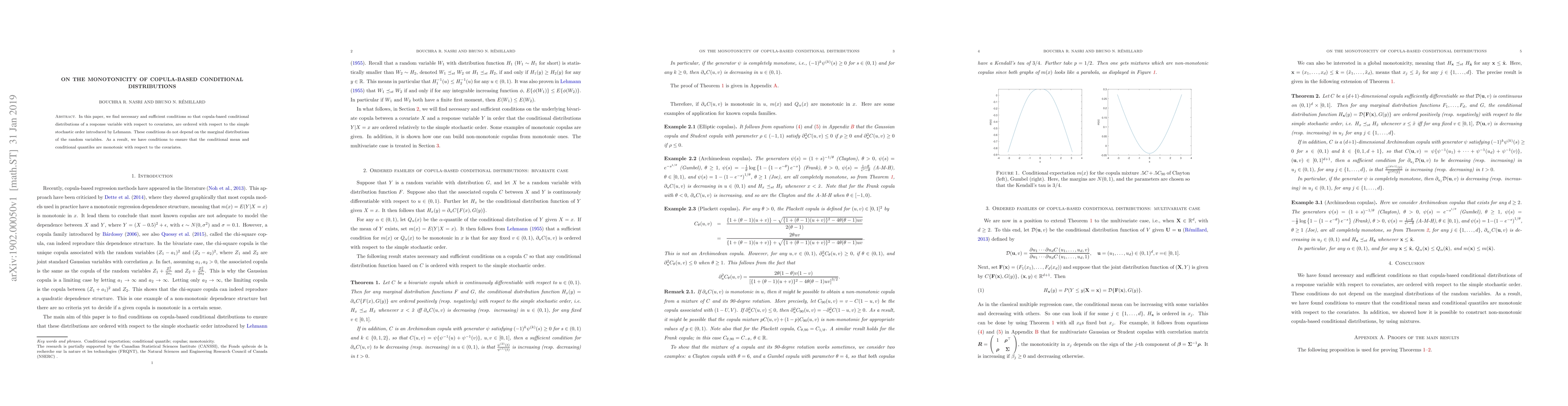 Thumbnail for On the monotonicity of copula-based conditional distributions