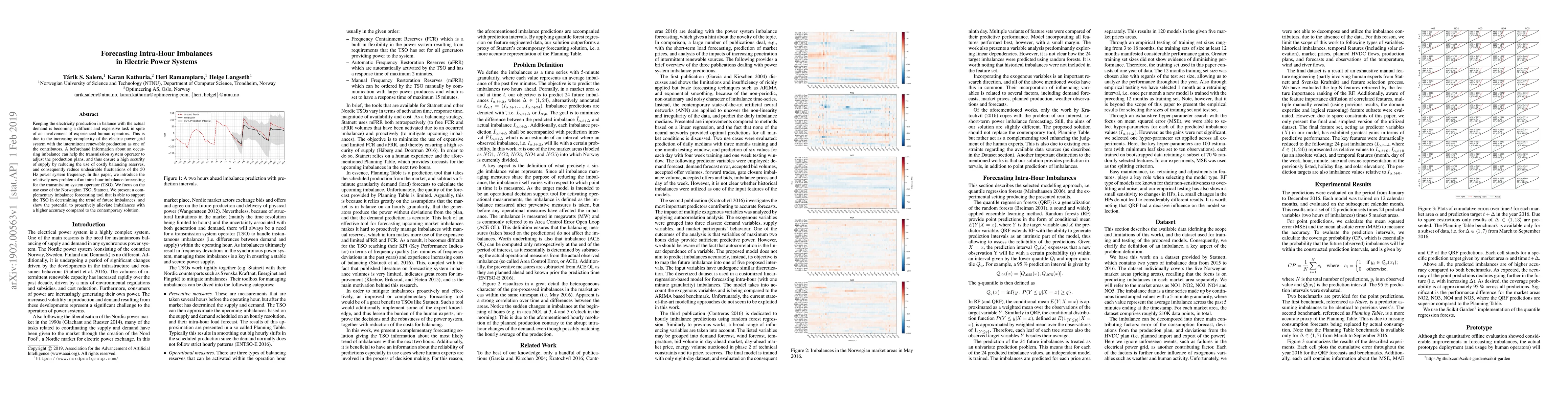 Thumbnail for Forecasting Intra-Hour Imbalances in Electric Power Systems
