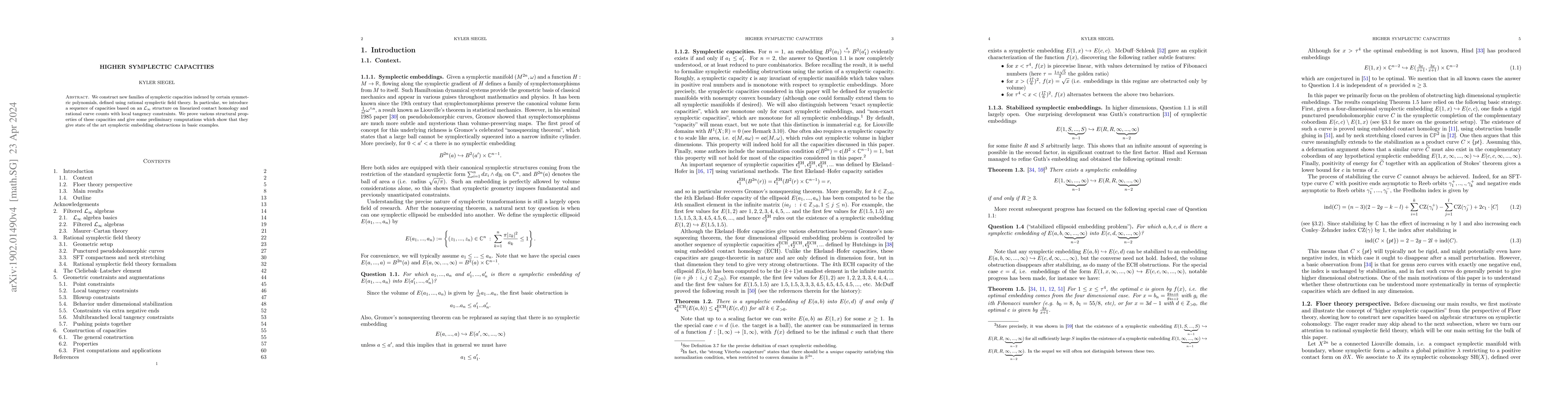 Thumbnail for Higher symplectic capacities