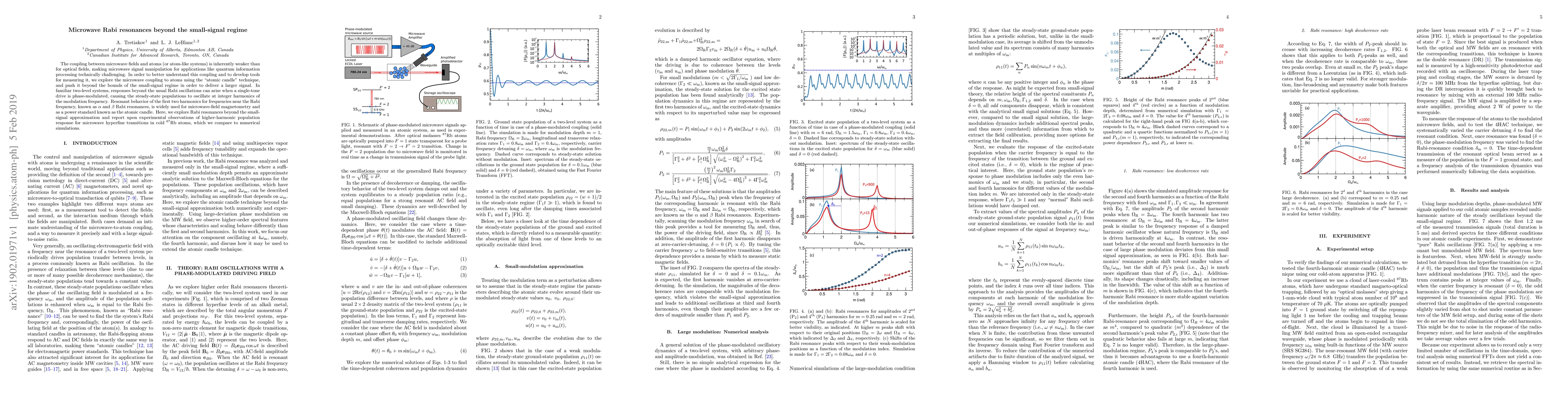 Thumbnail for Microwave Rabi resonances beyond the small-signal regime
