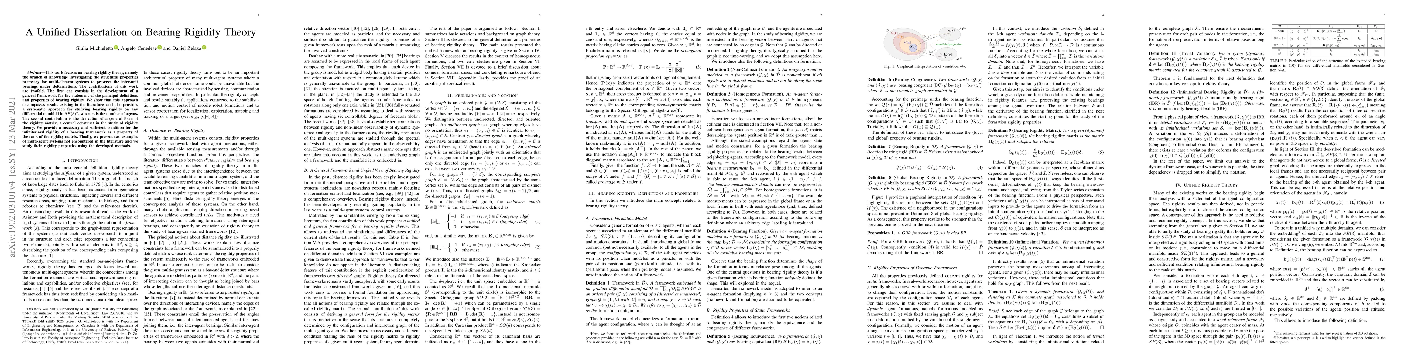 Thumbnail for A Unified Dissertation on Bearing Rigidity Theory