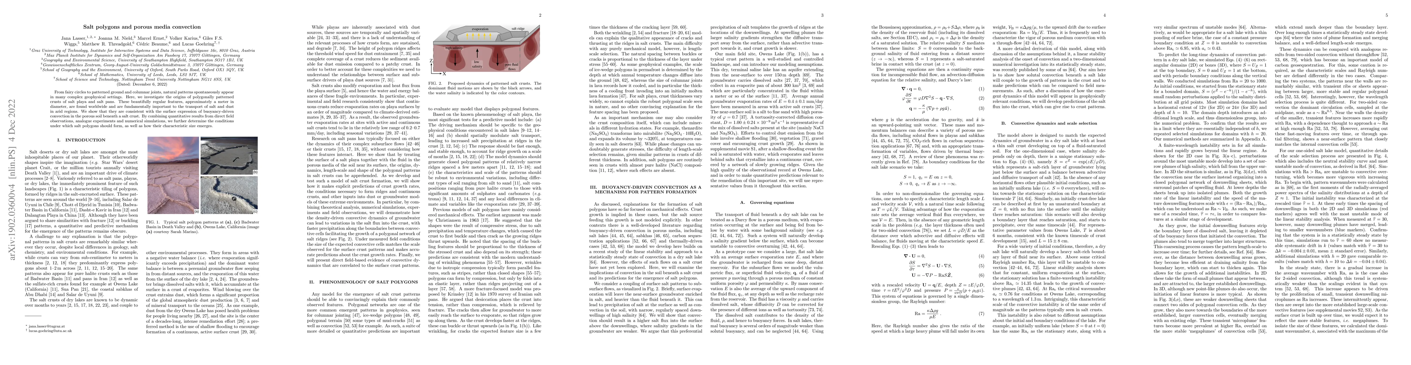 Thumbnail for Salt polygons and porous media convection