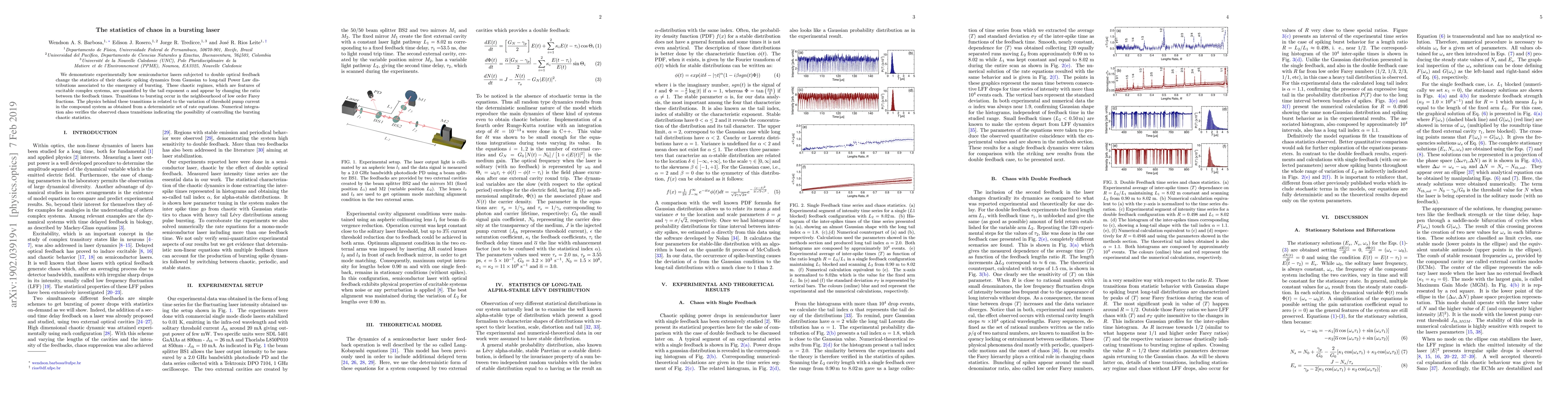 Thumbnail for The statistics of chaos in a bursting laser