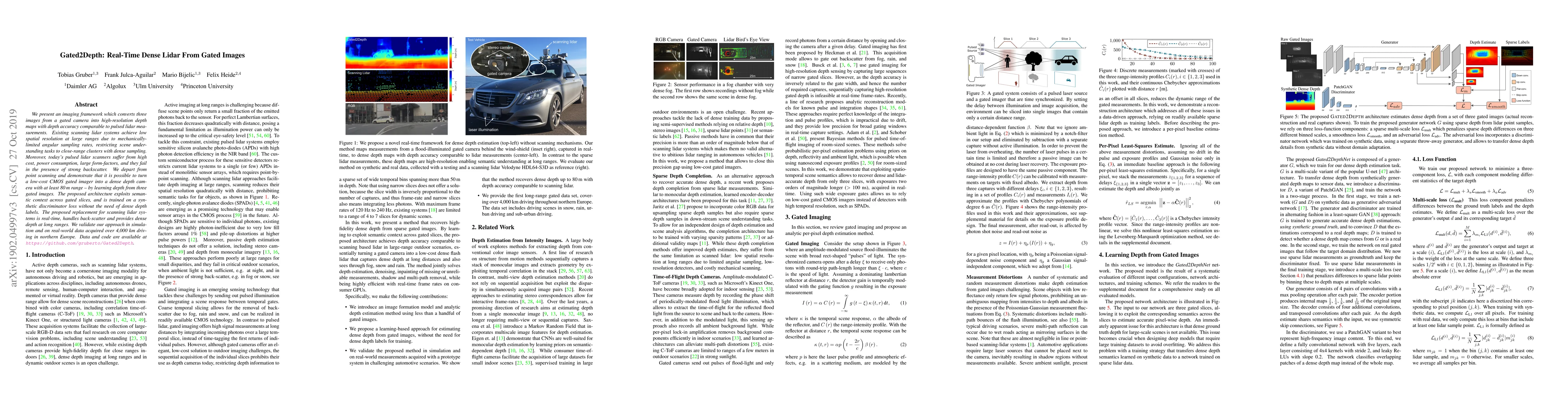 Thumbnail for Gated2Depth: Real-time Dense Lidar from Gated Images