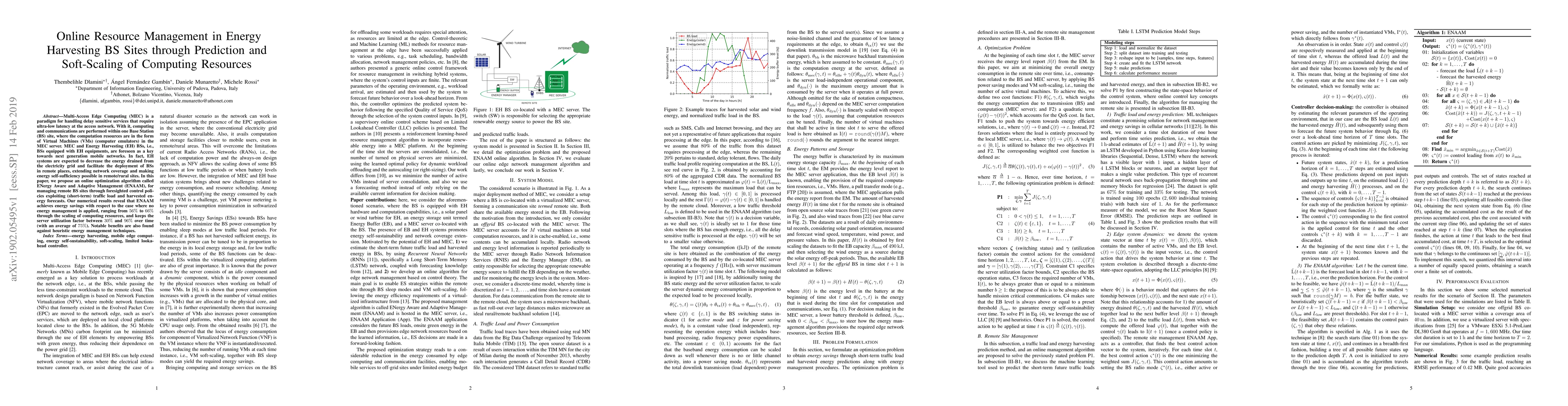 Thumbnail for Online Resource Management in Energy Harvesting BS Sites through
  Prediction and Soft-Scaling of Computing Resources