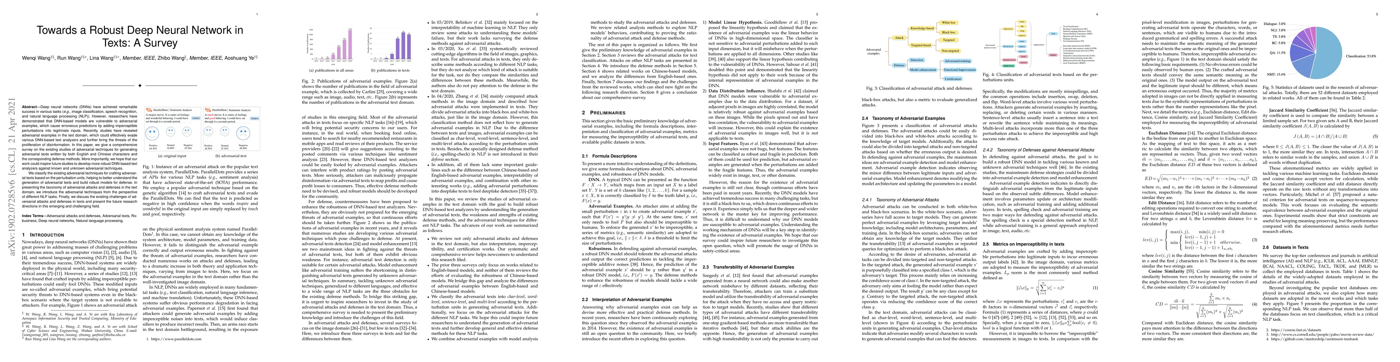 Thumbnail for Towards a Robust Deep Neural Network in Texts: A Survey