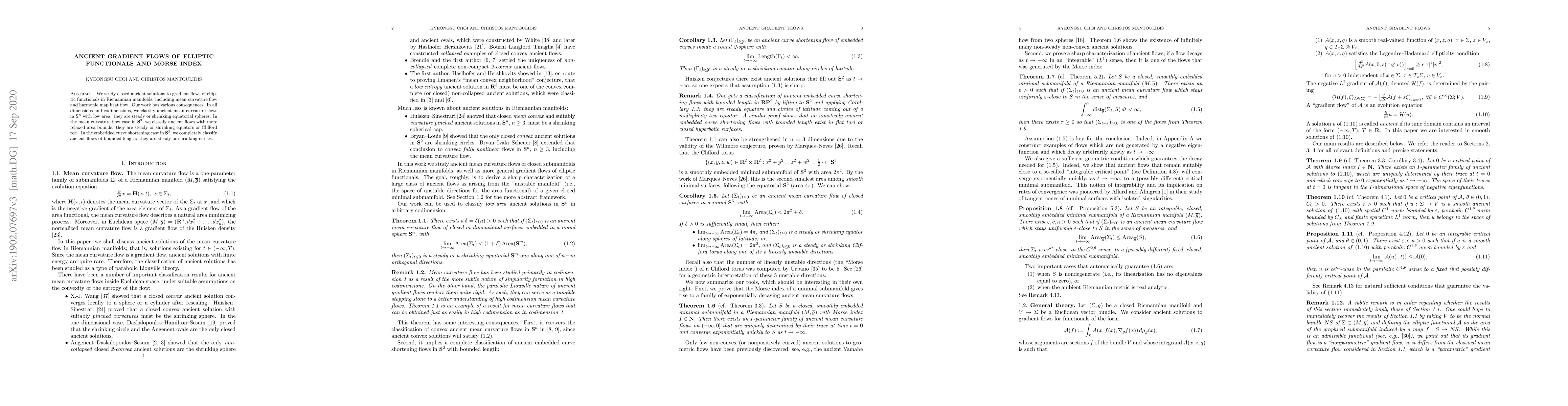 Thumbnail for Ancient gradient flows of elliptic functionals and Morse index