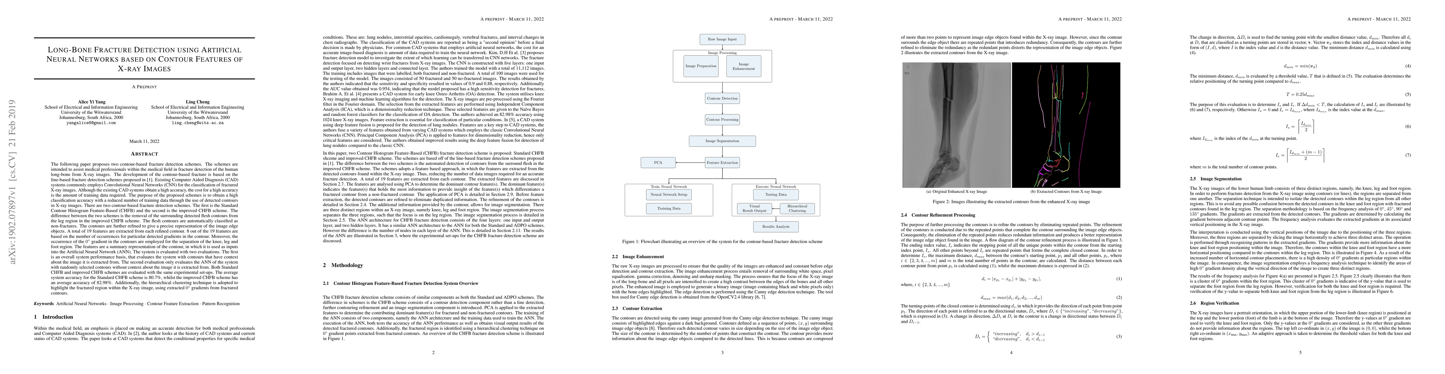 Thumbnail for Long-Bone Fracture Detection using Artificial Neural Networks based on
  Contour Features of X-ray Images