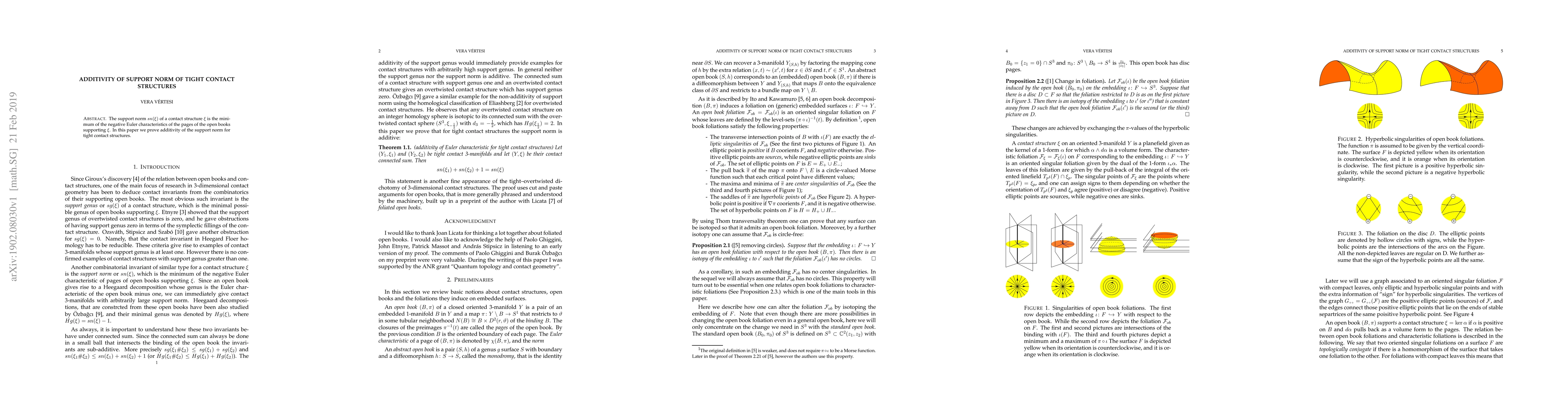 Thumbnail for Additivity of support norm of tight contact structures