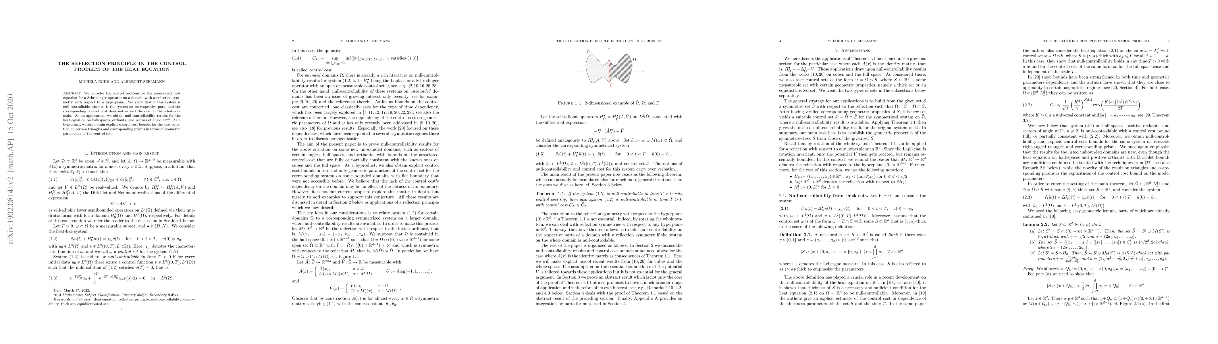 Thumbnail for The reflection principle in the control problem of the heat equation