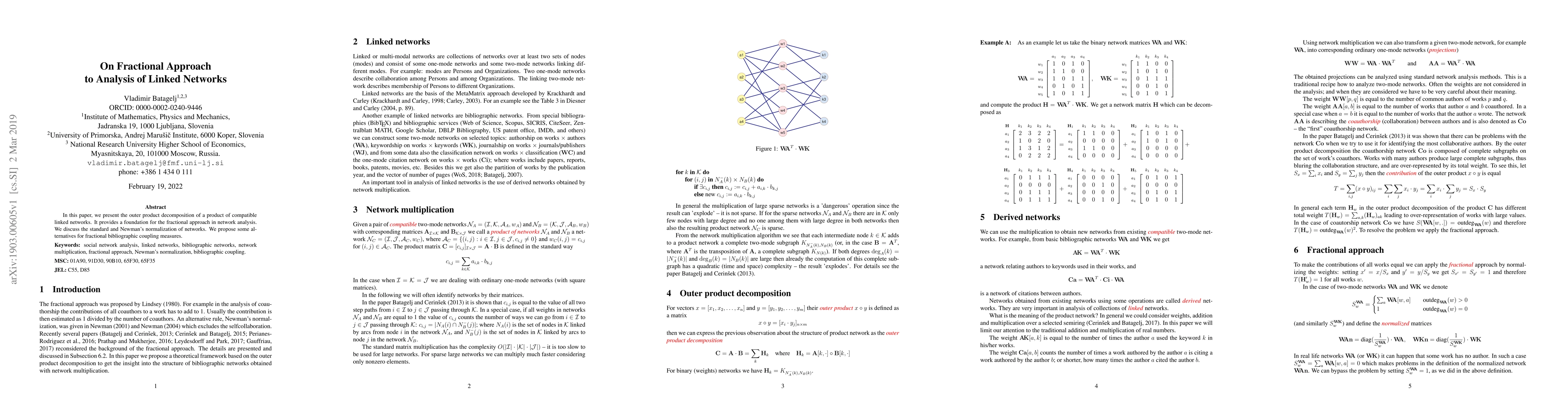 Thumbnail for On Fractional Approach to Analysis of Linked Networks