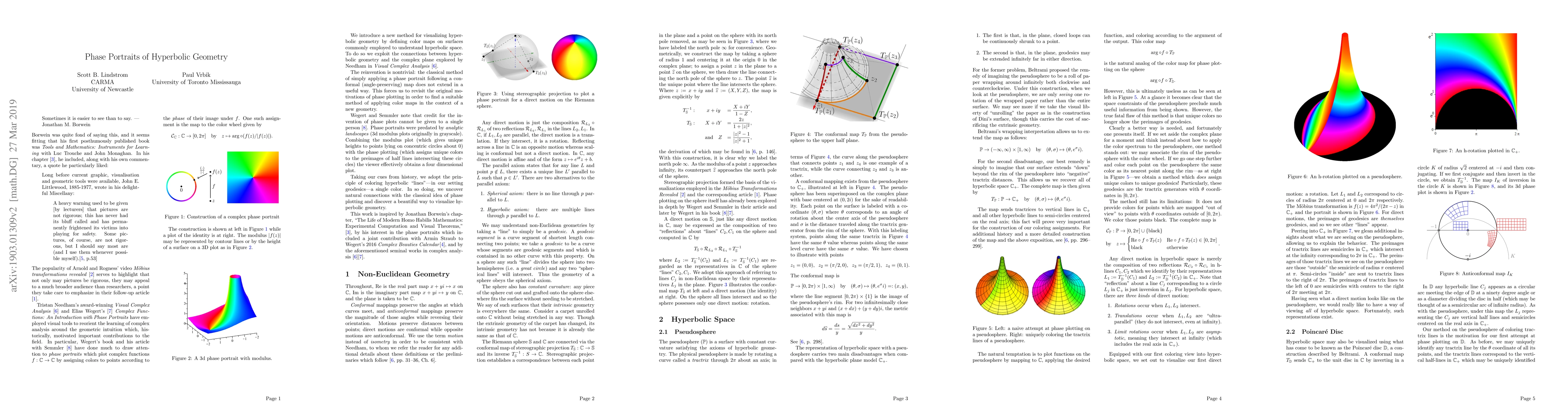 Thumbnail for Phase Portraits of Hyperbolic Geometry