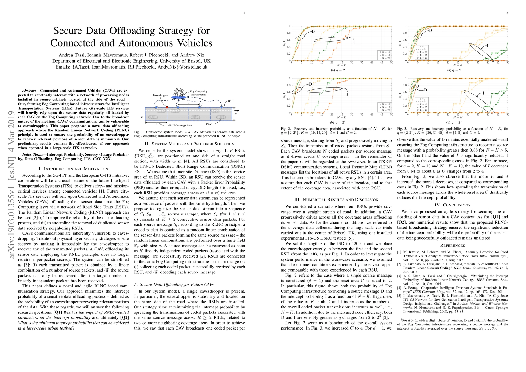 Thumbnail for Secure Data Offloading Strategy for Connected and Autonomous Vehicles