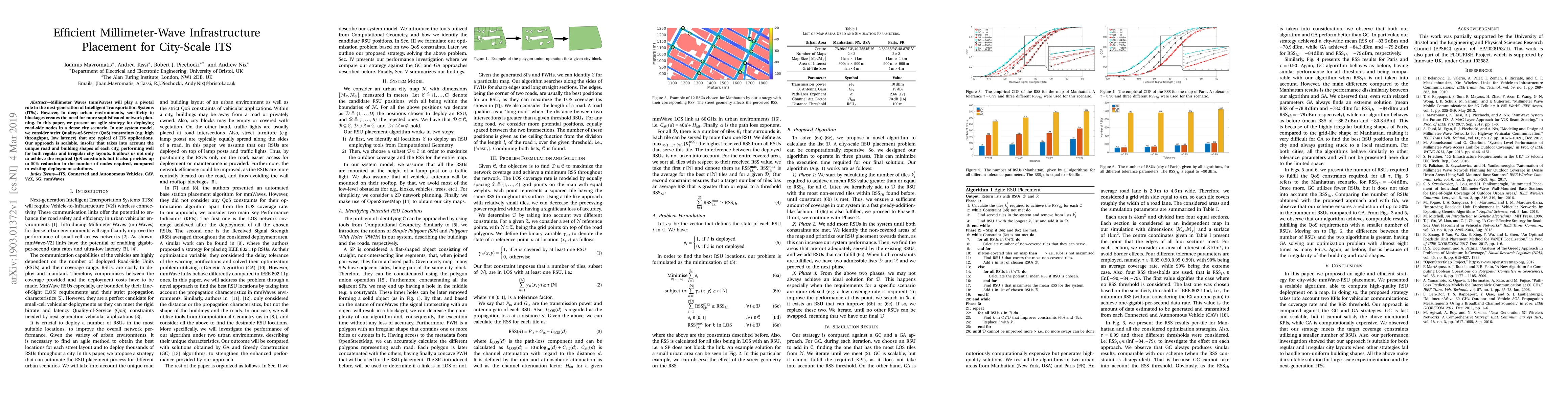 Thumbnail for Efficient Millimeter-Wave Infrastructure Placement for City-Scale ITS