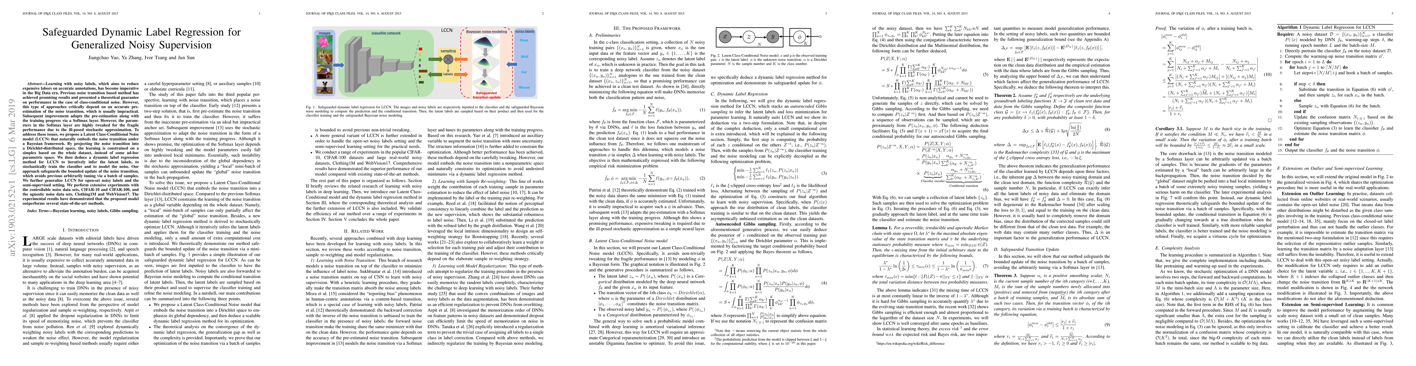 Thumbnail for Safeguarded Dynamic Label Regression for Generalized Noisy Supervision