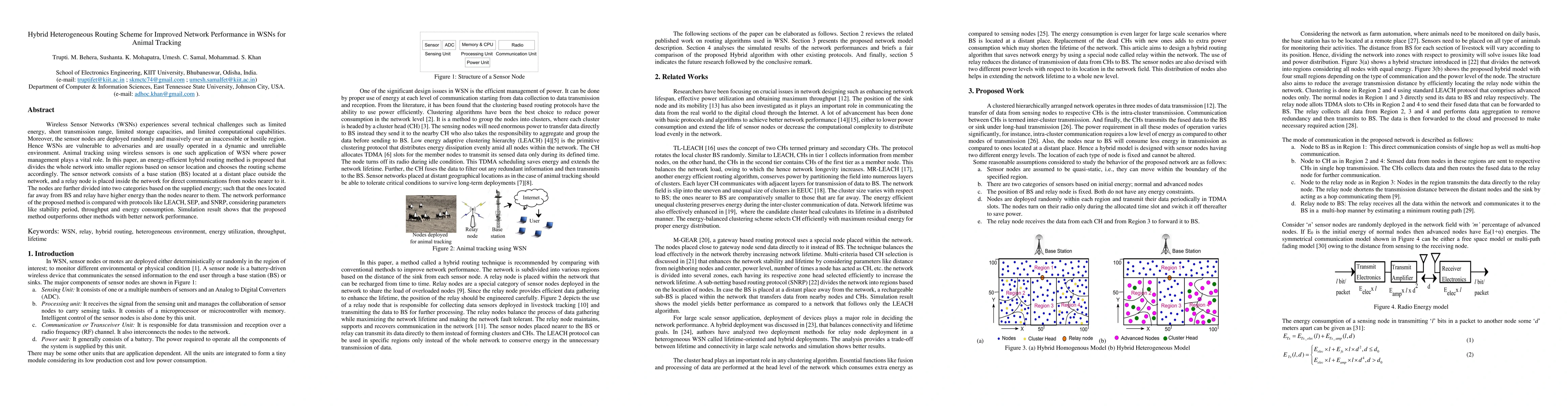 Thumbnail for Hybrid Heterogeneous Routing Scheme for Improved Network Performance in
  WSNs for Animal Tracking