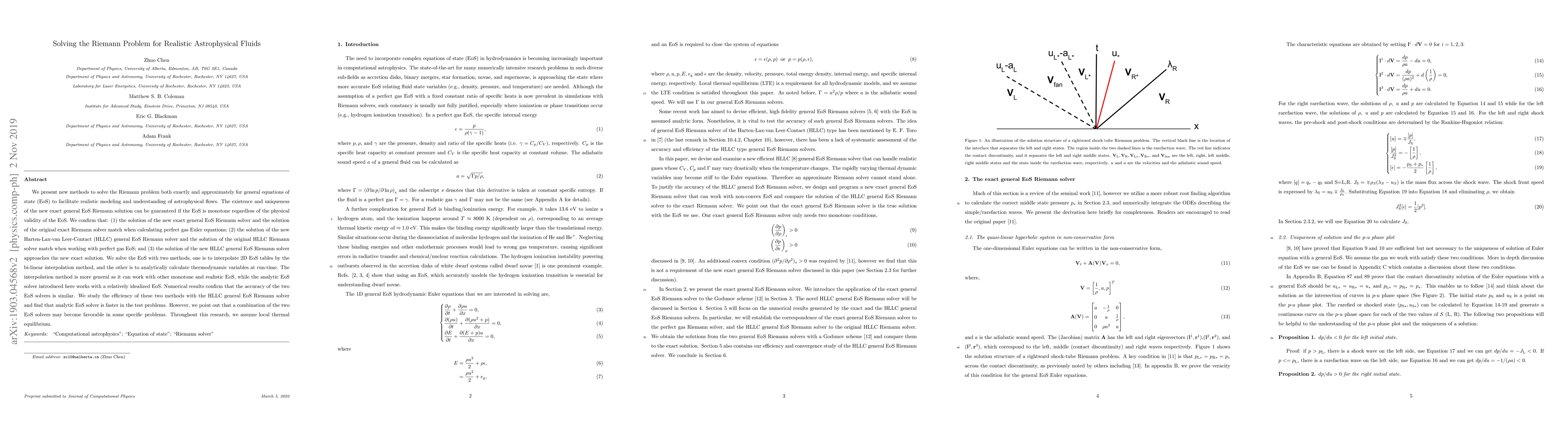 Thumbnail for Solving the Riemann Problem for Realistic Astrophysical Fluids