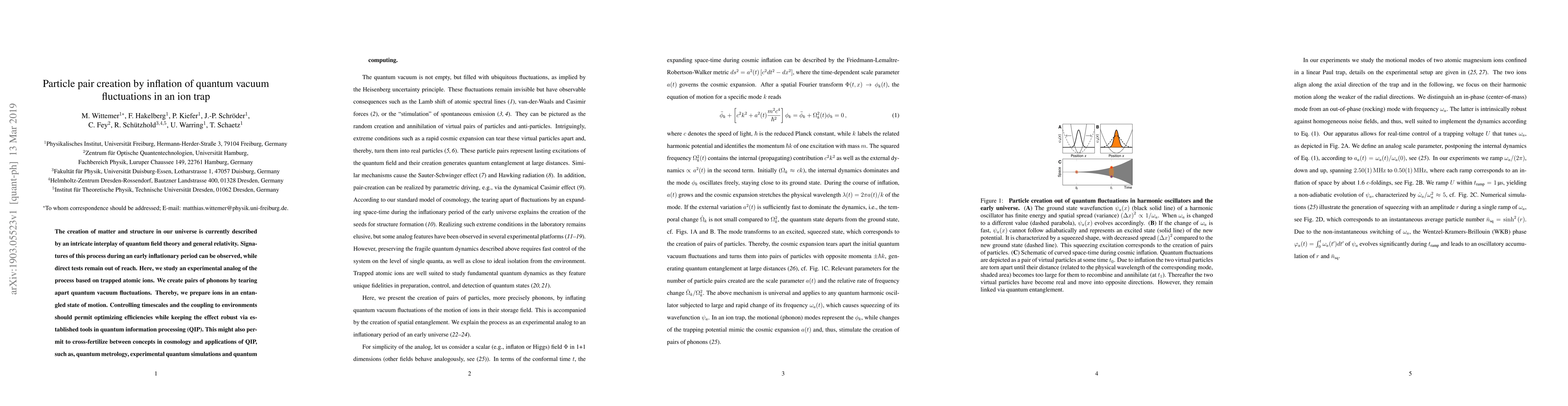 Thumbnail for Particle pair creation by inflation of quantum vacuum fluctuations in an
  ion trap