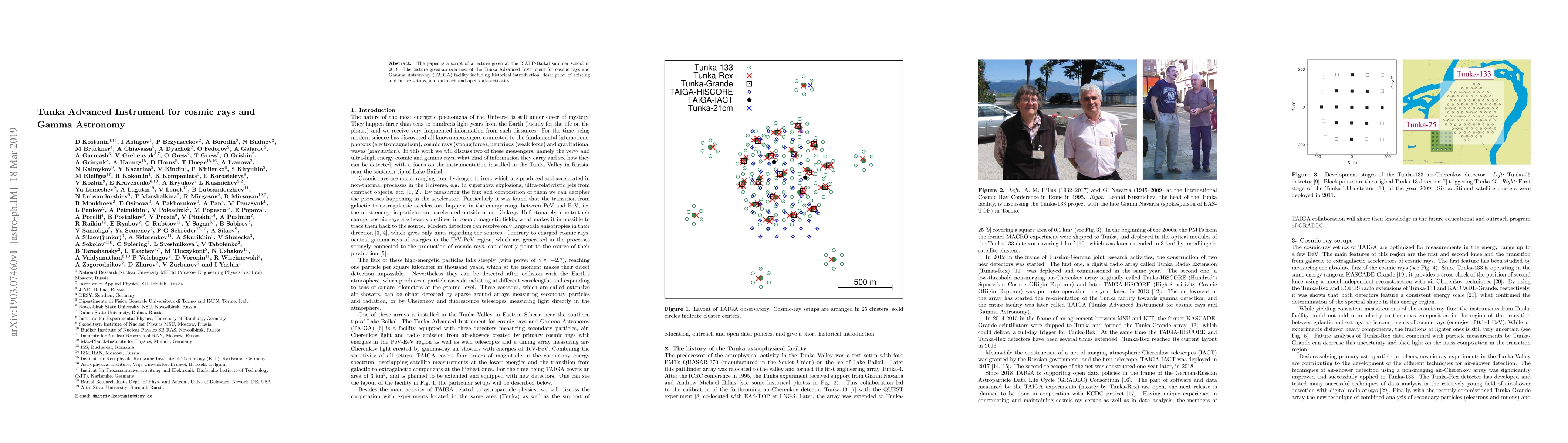 Thumbnail for Tunka Advanced Instrument for cosmic rays and Gamma Astronomy