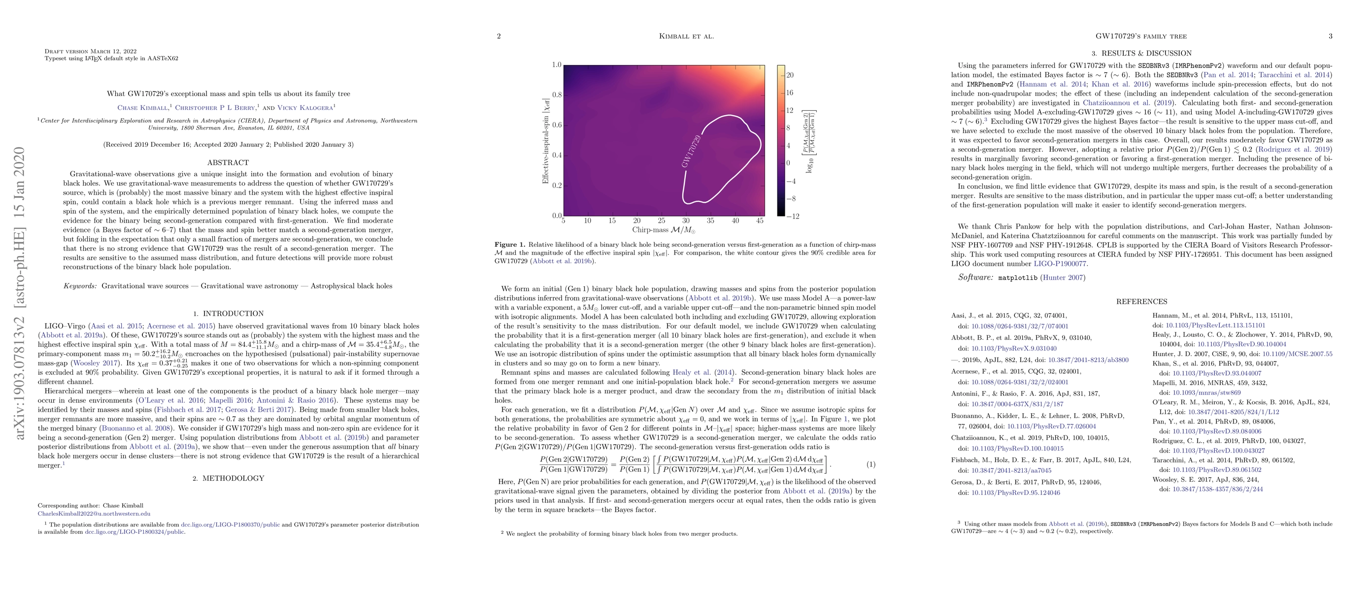 Thumbnail for What GW170729's exceptional mass and spin tells us about its family tree