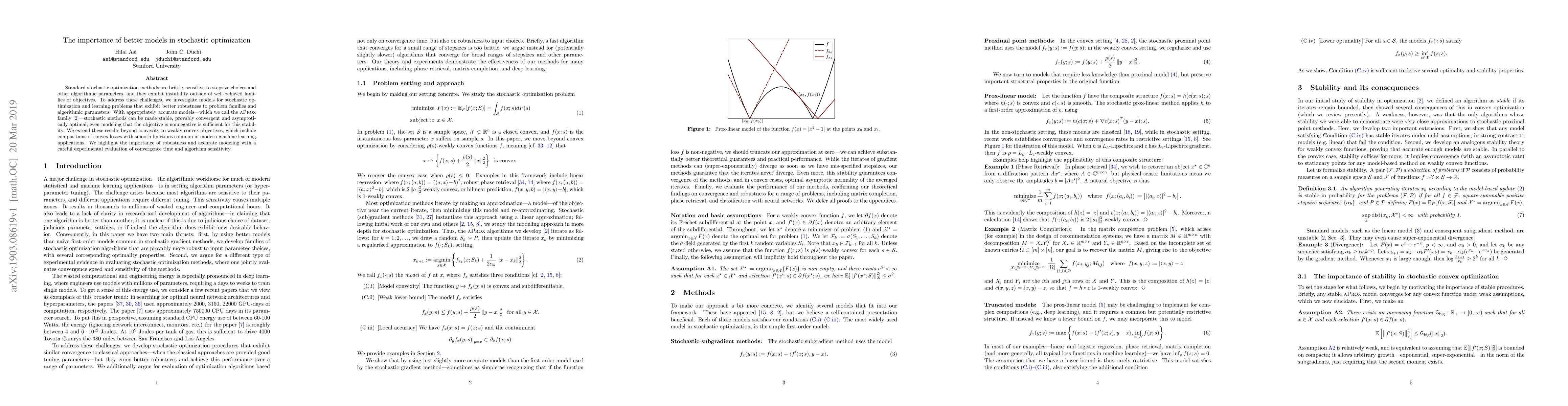 Thumbnail for The importance of better models in stochastic optimization