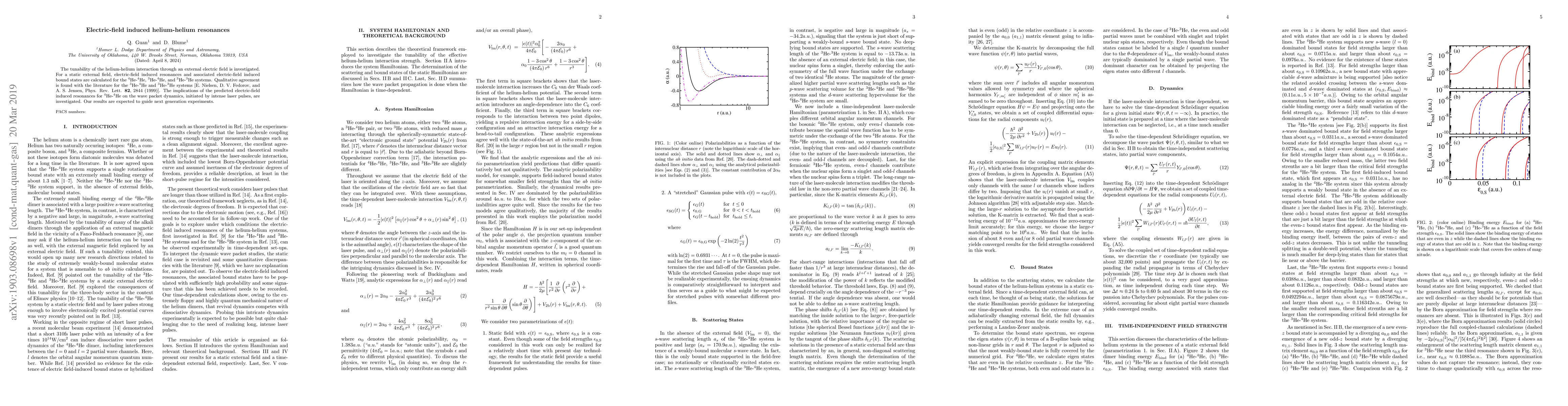 Thumbnail for Electric-field induced helium-helium resonances