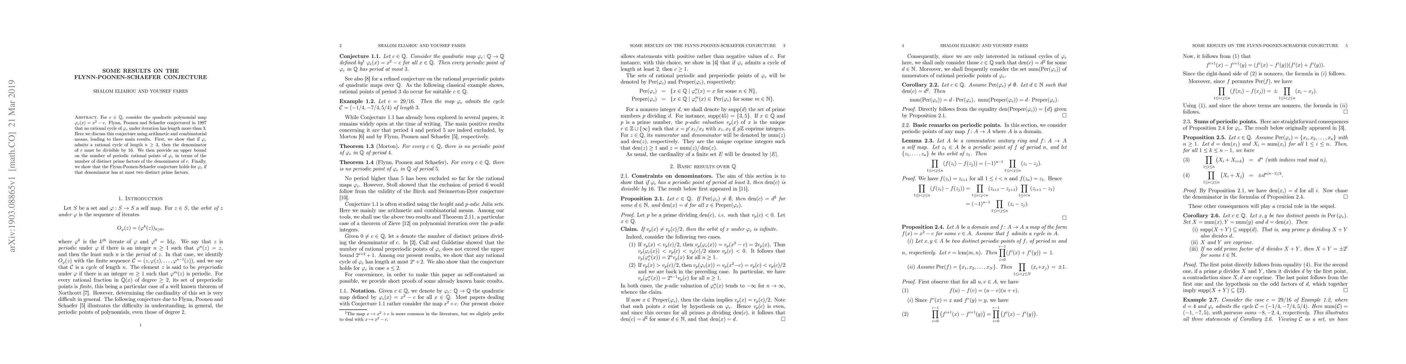 Thumbnail for Some Results On The Flynn-Poonen-Schaefer Conjecture
