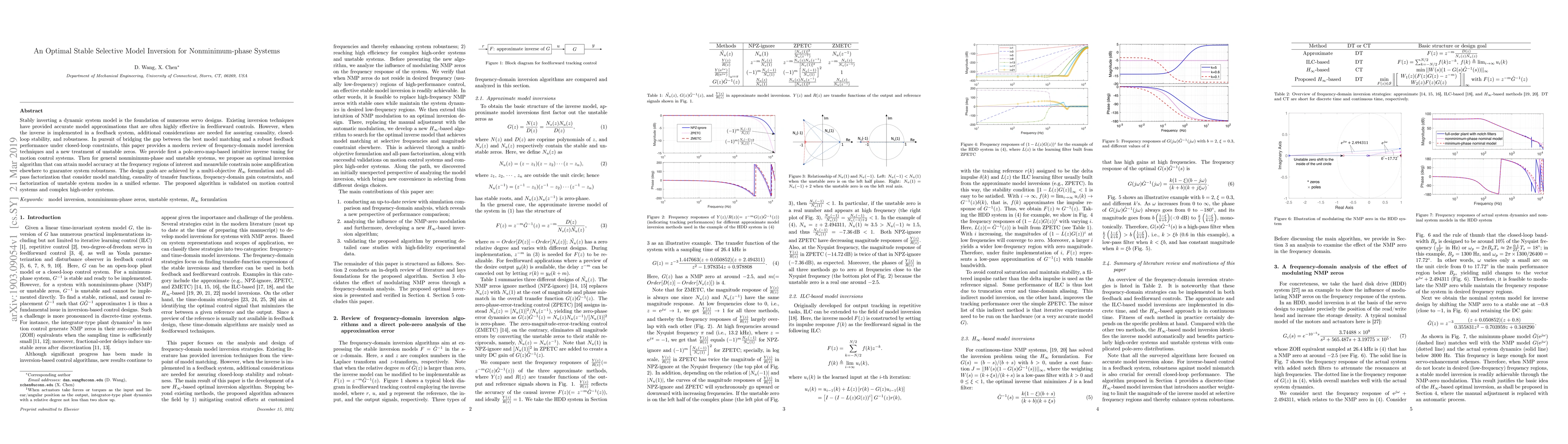Thumbnail for An Optimal Stable Selective Model Inversion for Nonminimum-phase Systems