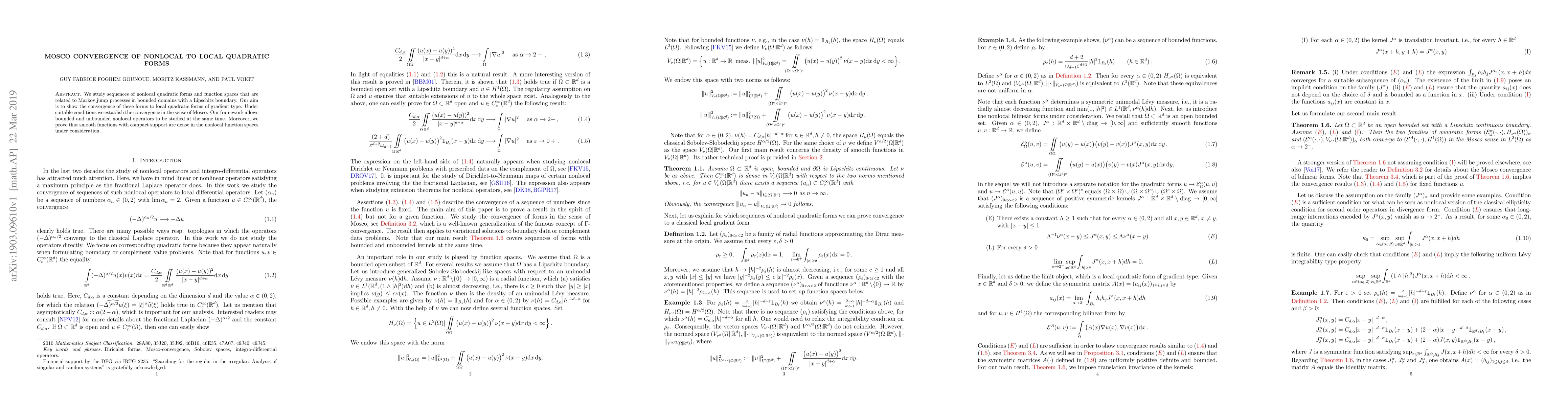 Thumbnail for Mosco convergence of nonlocal to local quadratic forms