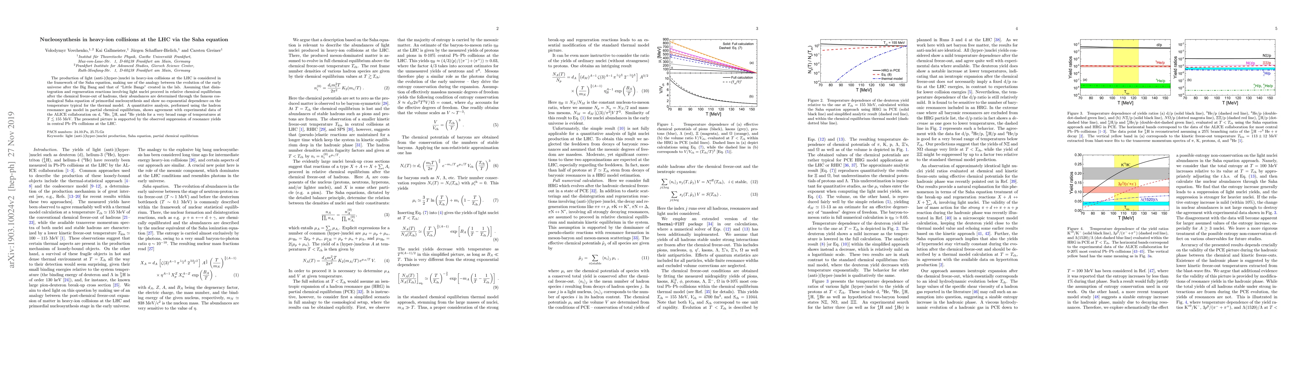 Thumbnail for Nucleosynthesis in heavy-ion collisions at the LHC via the Saha equation