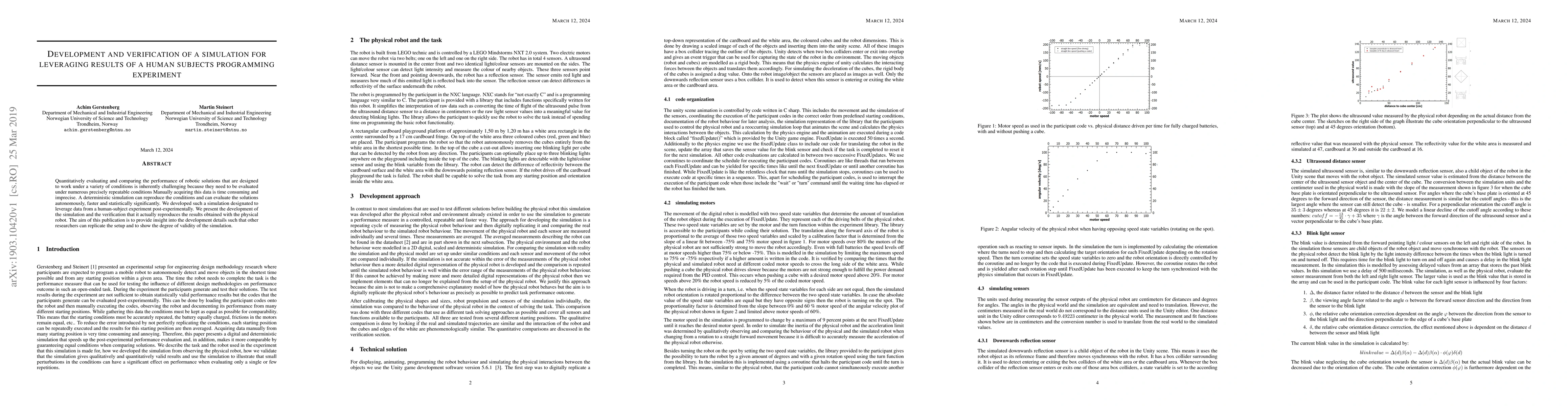 Thumbnail for Development and verification of a simulation for leveraging results of a
  human subjects programming experiment